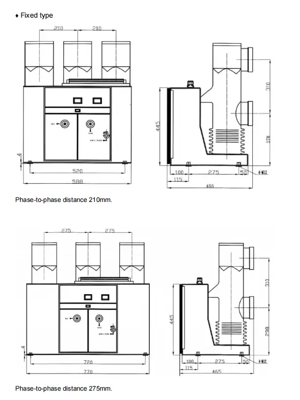 vs1 24 24kv indoor vacuum circuit breaker(24kv vcb)