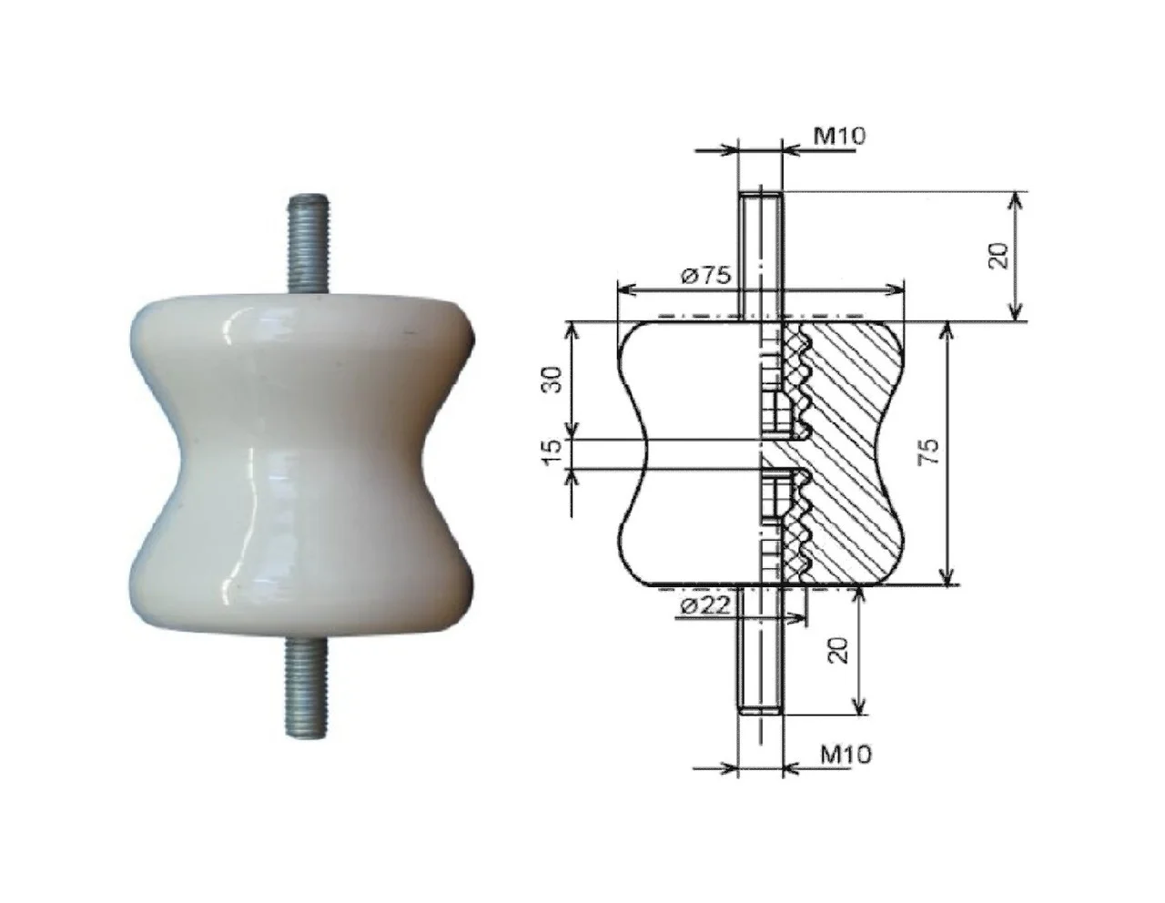 support insulator k 711 Изолятор опорный (К 711)